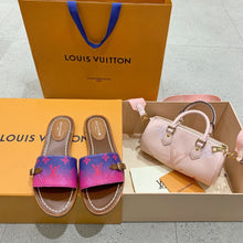 Load image into Gallery viewer, Louis Vuitton Lock it flat Mule