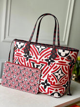 Load image into Gallery viewer, Louis Vuitton Crafty Neverfull MM Tote Bag - LUXURY KLOZETT