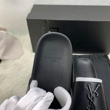 Load image into Gallery viewer, Saint Laurent Slippers - LUXURY KLOZETT