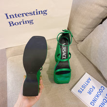 Load image into Gallery viewer, Versace Triplatform Sandals