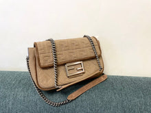 Load image into Gallery viewer, Fendi Midi Baguette Chain Bag