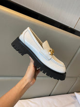 Load image into Gallery viewer, Gucci Women Lug Sole Horsebit Loafer