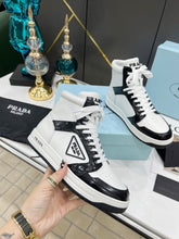 Load image into Gallery viewer, Prada District Leather Sneakers