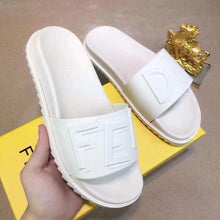 Load image into Gallery viewer, Fendi Slides - LUXURY KLOZETT