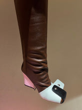 Load image into Gallery viewer, Louis Vuitton Patti Wedge Boot