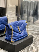 Load image into Gallery viewer, YSL PUFFER MEDIUM BAG IN QUILTED LAMBSKIN