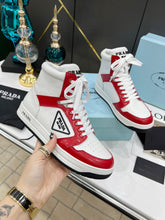 Load image into Gallery viewer, Prada District Leather Sneakers