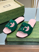Load image into Gallery viewer, Gucci Interlocking G Cut Out Sandal