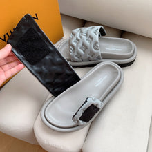Load image into Gallery viewer, Louis Vuitton Pool Pillow Flat Comfort Mule