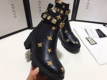 Load image into Gallery viewer, Gucci Leather Boot With Ankle Belt