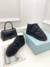 Load image into Gallery viewer, Prada Paddled Nylon Slip on Shoes