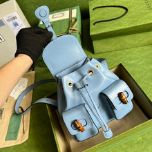 Load image into Gallery viewer, Gucci Bamboo Small Backpack