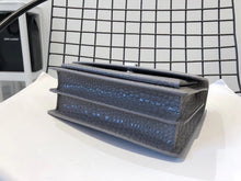 Load image into Gallery viewer, YSL Medium Sunset In Crocodile Embossed Shiny Leather Bag