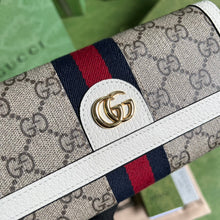 Load image into Gallery viewer, Gucci Ophidia GG Continental Wallet