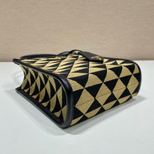 Load image into Gallery viewer, Prada symbole Jacquard fabric Micro Bag