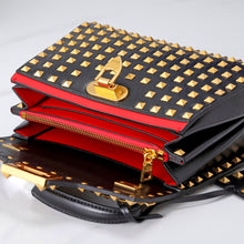 Load image into Gallery viewer, Valentino Garavani Small Rockstud Alcove Grainy Calfskin Bag