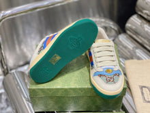 Load image into Gallery viewer, Gucci Women Screener Sneakers With Crystals