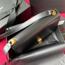 Load image into Gallery viewer, YSL LE CARRE SATCHEL IN BOX SAINT LAURENT LEATHER