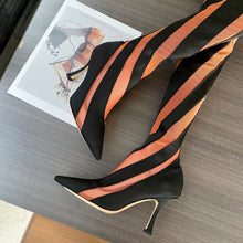 Load image into Gallery viewer, Jimmy Choo Mugler Sock OTK Boots