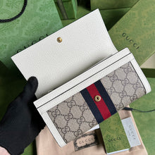 Load image into Gallery viewer, Gucci Ophidia GG Continental Wallet