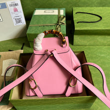 Load image into Gallery viewer, Gucci Bamboo Small Backpack