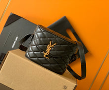Load image into Gallery viewer, YSL JUNE BOX BAG IN QUILTED LAMBSKIN