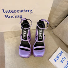 Load image into Gallery viewer, Versace Triplatform Sandals