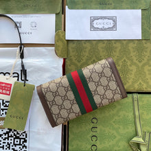 Load image into Gallery viewer, Gucci Ophidia GG Continental Wallet