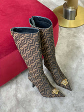 Load image into Gallery viewer, Versace Fendace FF Jaccquard Boots