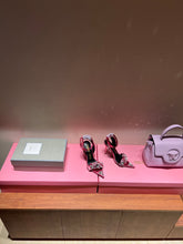 Load image into Gallery viewer, Tom Ford Mirror Leather And Crystal Stones Pointy Jewel Sandal