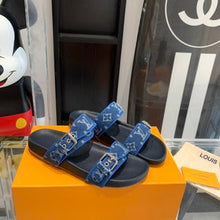 Load image into Gallery viewer, Louis Vuitton Bom Dia Flat Mule