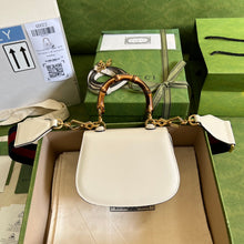 Load image into Gallery viewer, Gucci Small Top Handle Bag With Bamboo