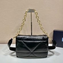 Load image into Gallery viewer, Prada Padded Nappa Leather Shoulder Bag
