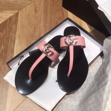 Load image into Gallery viewer, Gucci Leather Thong Sandal