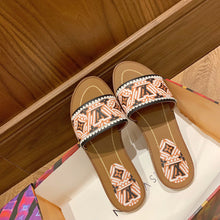 Load image into Gallery viewer, Louis Vuitton Crafty Lock It Flat Mule
