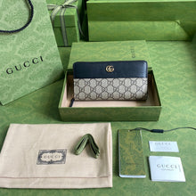 Load image into Gallery viewer, Gucci GG Marmont Zip Around Wallet