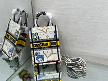 Load image into Gallery viewer, Christian Dior Mini Book Tote Phone Bag
