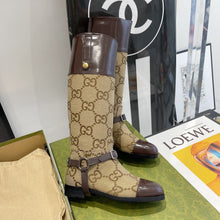 Load image into Gallery viewer, Gucci Knee High Boots With Harness