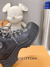 Load image into Gallery viewer, Louis Vuitton Ruby Flat Ranger Boots