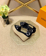 Load image into Gallery viewer, Louis Vuitton Starboard Wedge Sandals