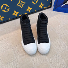 Load image into Gallery viewer, Alexander McQueen Deck Plimsoll High Top Sneakers