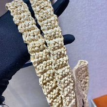 Load image into Gallery viewer, Prada Raffia Tote Bag