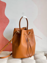 Load image into Gallery viewer, Burberry Leather Small TB Bucket Bag
