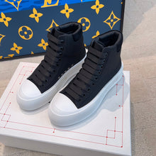 Load image into Gallery viewer, Alexander McQueen Deck Plimsoll High Top Sneakers