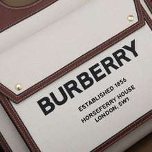 Load image into Gallery viewer, Burberry Leather Medium Pocket Bag