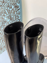 Load image into Gallery viewer, Prada Brushed Leather and Nylon Boots