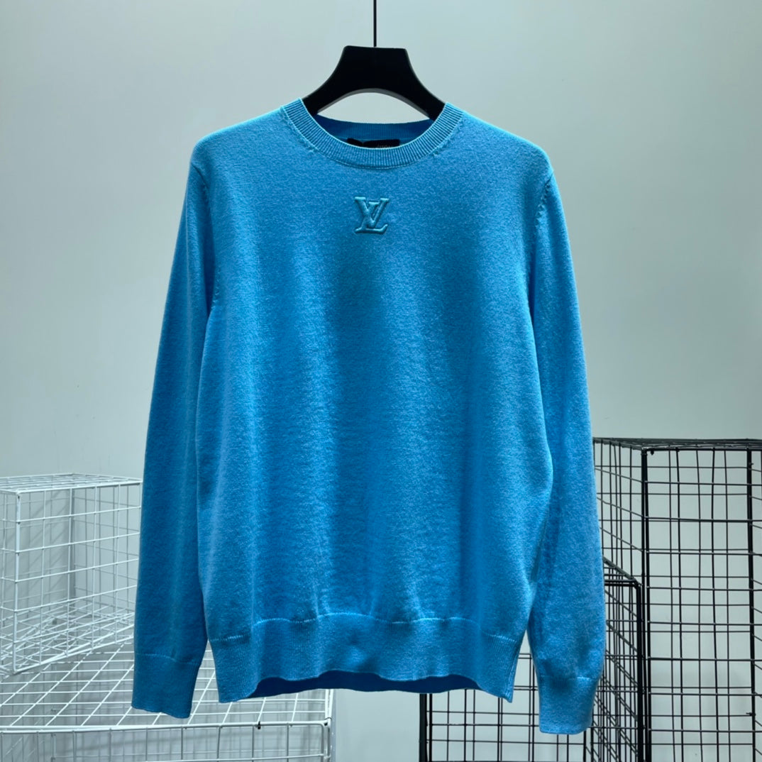 Louis Vuitton Cashmere Embossed LV Sweater