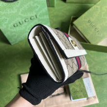 Load image into Gallery viewer, Gucci Ophidia GG Continental Wallet