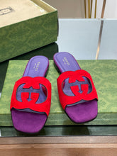 Load image into Gallery viewer, Gucci Interlocking G Cut Out Sandal