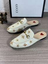Load image into Gallery viewer, Gucci Princetown Embroidered Leather Slipper